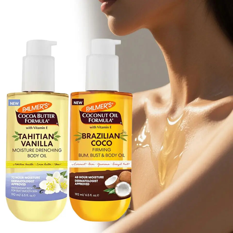192ml Organic Coconut Oil Natural Vanilla Extract Deep Moisturizing & Nourishing, Improves Elasticity Non-greasy Body Skincare