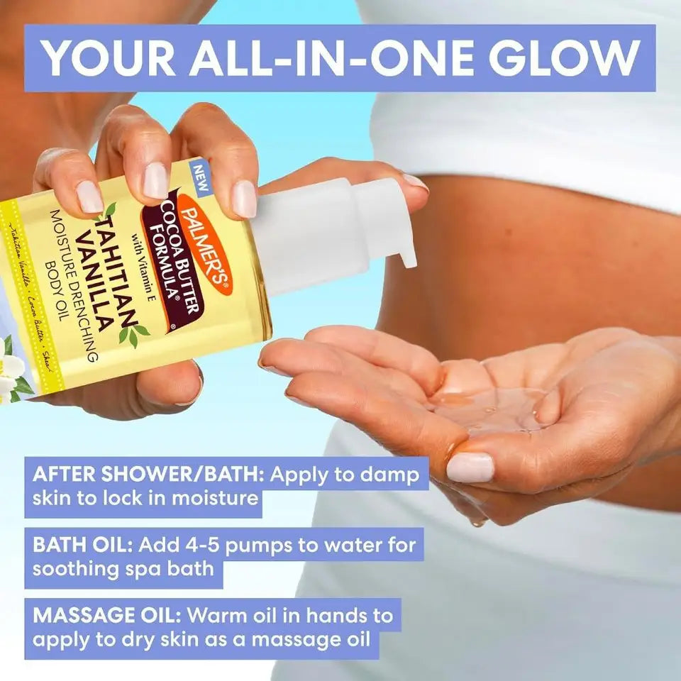 192ml Organic Coconut Oil Natural Vanilla Extract Deep Moisturizing & Nourishing, Improves Elasticity Non-greasy Body Skincare